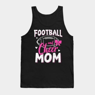 Funny Cheerleading Mom Football and Cheer Mom Tank Top